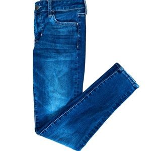 American Eagle Womens Jegging Jeans Regular Size 4 Blue Stretch